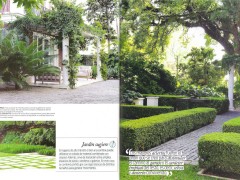 Revista Jardin Edicion especial 2014. Jardín en el bajo de San Isidro. Hermida con Anchorena y Zuberbuhler. 