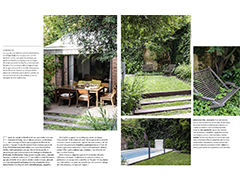 Invierno 2015 Revista Jardin especial patios. Jardin bajo belgrano. Valeria Hermida